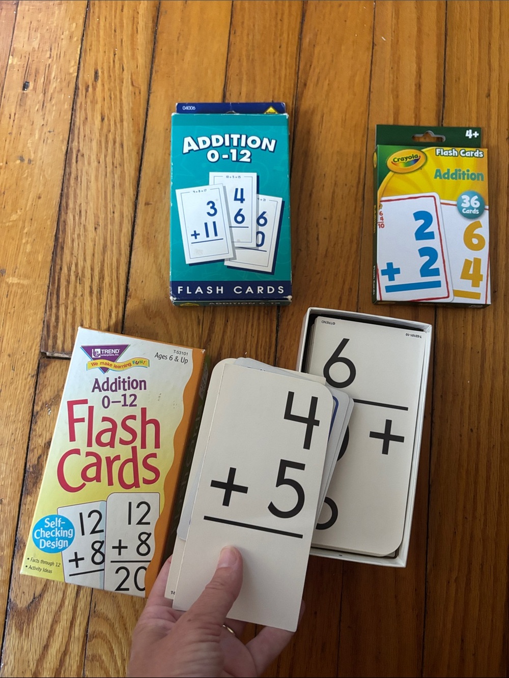 Addition Flash Cards Set for Math - Picture 2 of 4